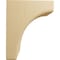 Ekena Millwork 5 1/4"W x 8"D x 10"H Clarksville Bracket, Alder BKTW05X08X10CVAL - alternate 3
